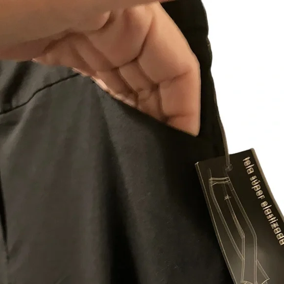 NWT Classic black stretchy,  millennium petite & average plus size pants - Picture 5 of 9